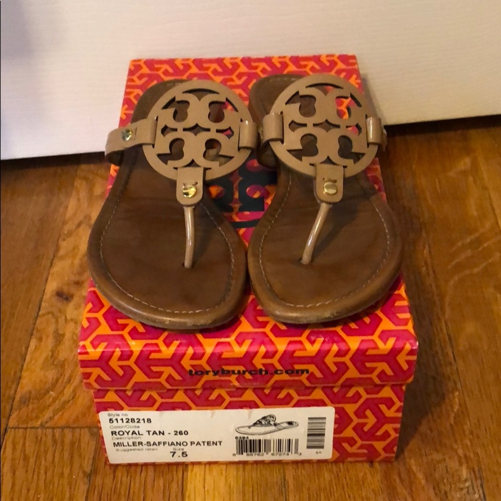Tory Burch Miller Sandal Size 7.5